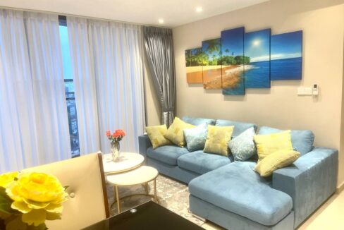 3 bedroom condo for sale in Toul Kork - TimeSquare 3 - living area