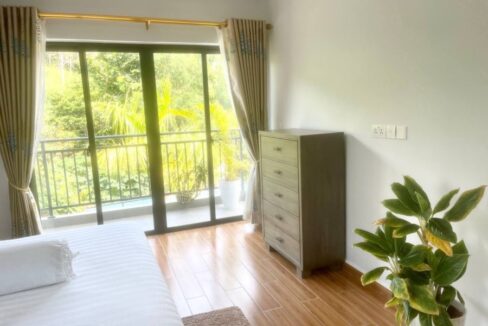 Kep Villa for sale in the Hills - Kep National Forest - view from bed