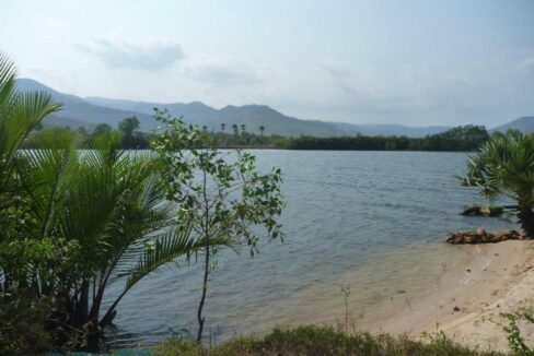 Potential Land & Resort for sale Kampot River Bank - 64m frontage