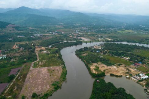 Riverfront Prime Land For Sale In Kampot River Bank