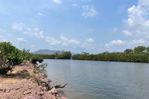 Riverfront Prime Land For Sale In Kampot River Bank - Riverfront