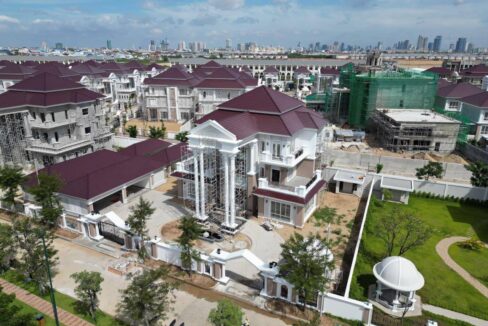 Villa For Sale Borey Peng Huoth- King A Villa - topview