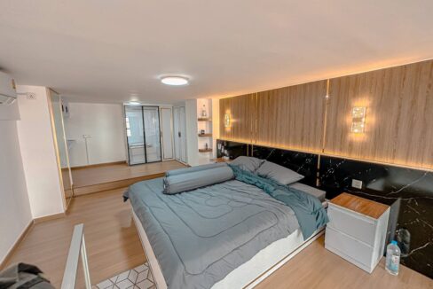 Smart loft One bedroom for sale facing South - Morgan Emaison- Bedroom