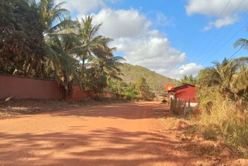 10 Hectares land for sale in Romleach Lake, Kampot Cambodia Road access