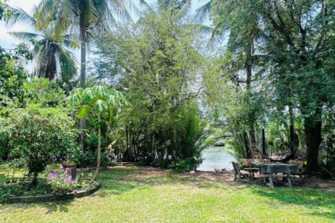 Charming Riverside Cottage House For Sale in Kampot, Cambodia River