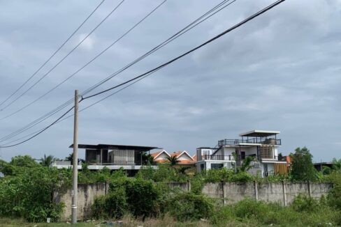 Urgent sale of a boutique hotel in Kampot, Cambodia backyard