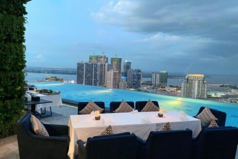 Experience Luxury Living at The Penthouse Residence - Modern city view