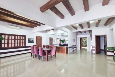 Luxury Villa & Land For Sale along Mekong River in Chroy Changvar - Kitchen & Dinning