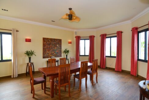 Waterfront Villa For Sale in Kampot Living Area