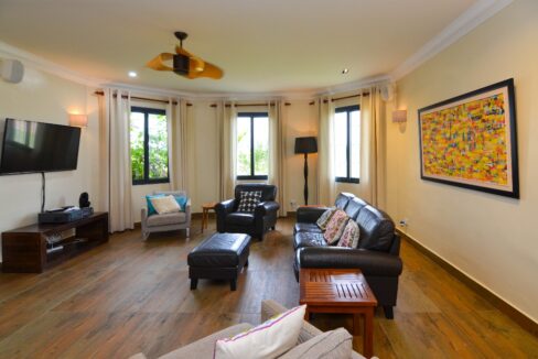 Waterfront Villa For Sale in Kampot Sofa