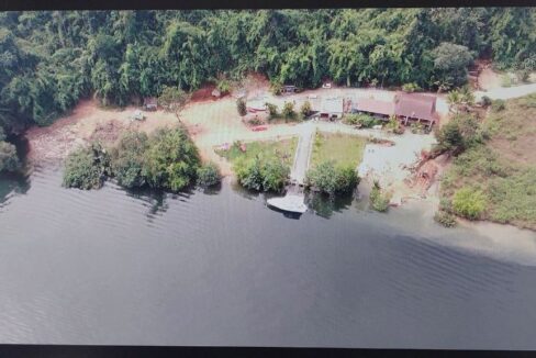 Waterfront house for sale in Tatai Koh Kong, Facing Tatai Bridge - 4 Bedroom House Waterfront