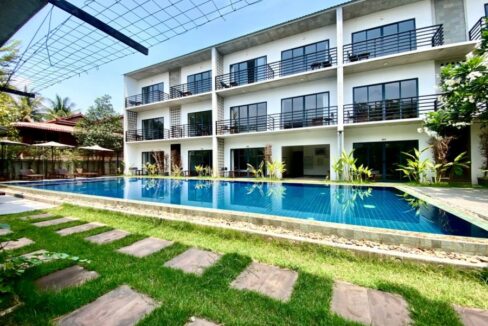 Siem Reap Boutique Hotel for Rent 21 Rooms Pool & Hotel