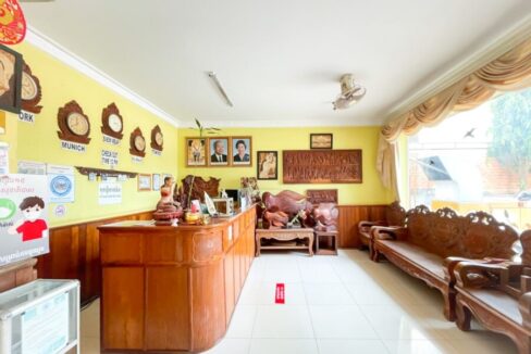 Prime Commercial Building for Rent in Siem Reap Receiptionist Lobby