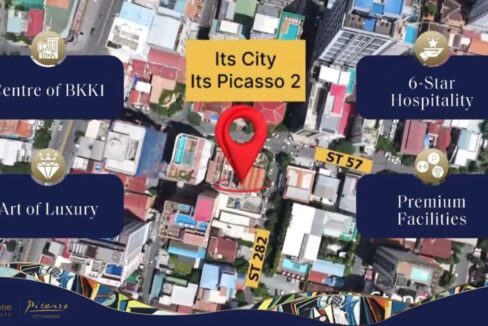 Picasso 2 BKK 1 Phnom Penh Location