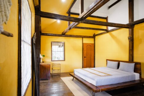 Main Bedroom Wooden House at Koh Dach Phnom Penh
