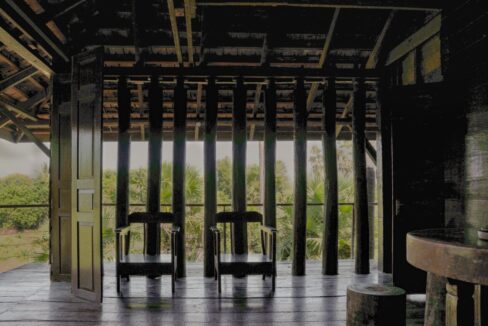 Stunning Wooden House for sale in Koh Dach Kitchen Dinning Table