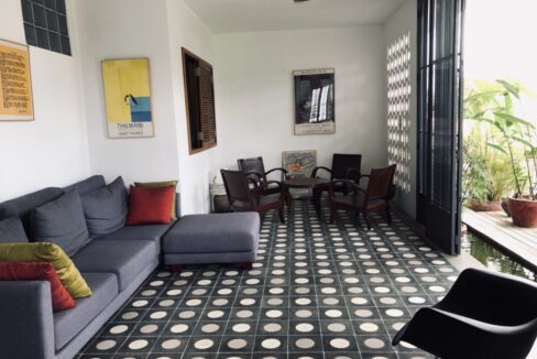 Prime Riverside Apartment for Sale in Phnom Penh Living Area