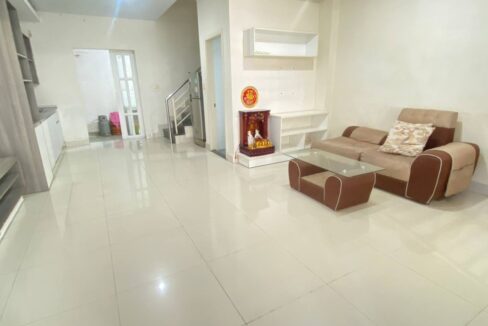 Furnished 3 Bedroom House for Rent in Borey Peng Huoth Living Room