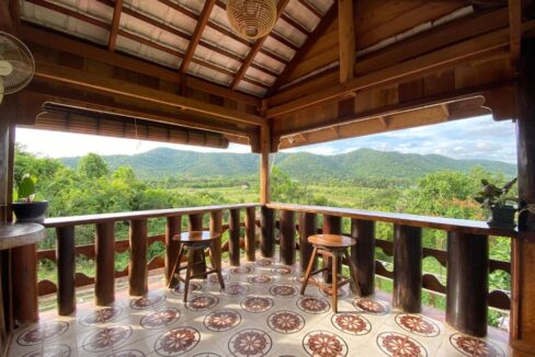 Luxury Private Villa with Beach Views in Cambodia Wooden House First Floor