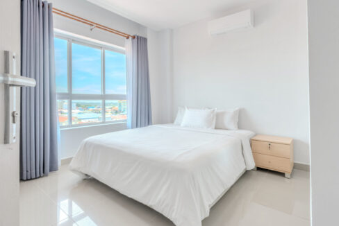 2-Bedroom Condo for Rent in Chroy Changvar bedroom 1