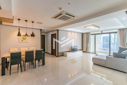 3-Bedroom Condo for Sale on 13th Floor De Castle Royal, BKK1 Phnom Penh Hall Area