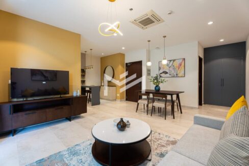 Grace Residence - Spacious 2-Bedroom Corner Unit in Phsar Thmei II, Phnom Penh TV