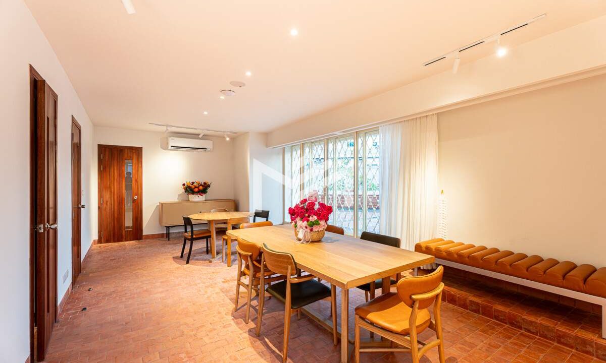 Vann Molyvann's Architectural Masterpiece for Sale Huge Hall