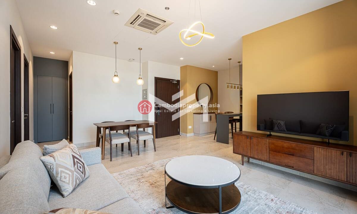 Grace Residence 2-Bedroom Corner Unit for Sale in Daun Penh, Phnom Penh