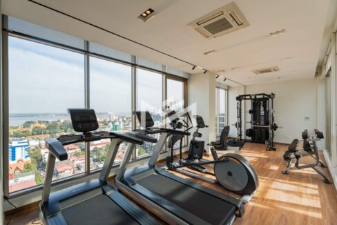 Grace Residence 2-Bedroom Corner Unit for Sale in Daun Penh, Phnom Penh Gym