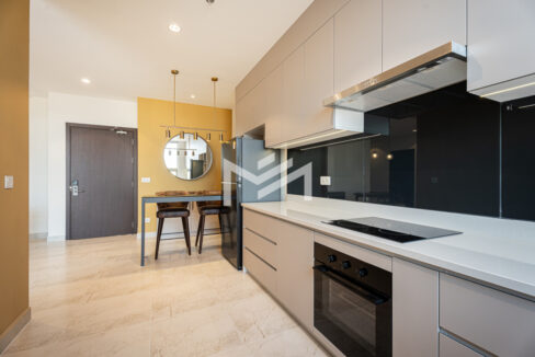 Grace Residence 2-Bedroom Corner Unit for Sale in Daun Penh, Phnom Penh Kitchen
