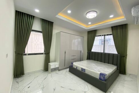 Queen Villa Type B for Sale or Rent – 6 Bedrooms, Prime Location in Phnom Penh Master Bedroom