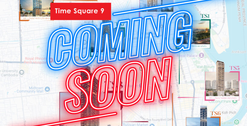 Discover Time Square 9, an upcoming premium project by Megakim World Corp in the heart of BKK1, Phnom Penh. Experience luxury living in the city’s most prestigious location. Coming soon!