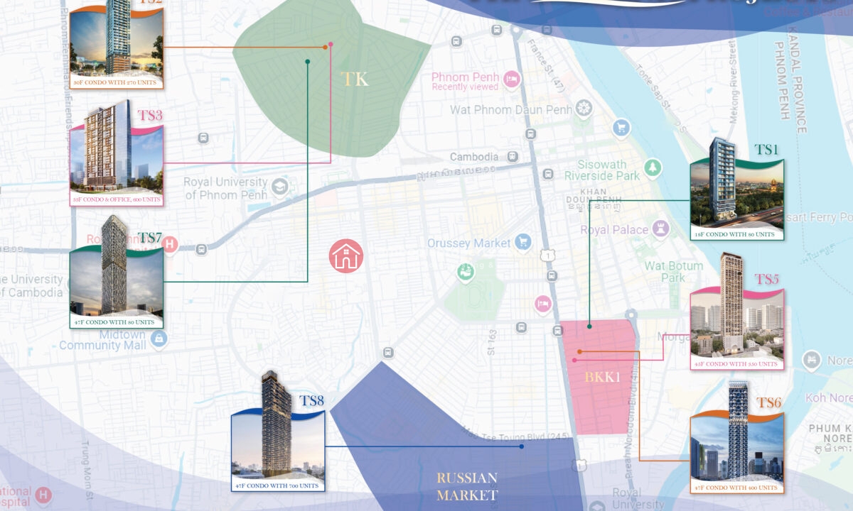 Time Square Projects In Phnom Penh