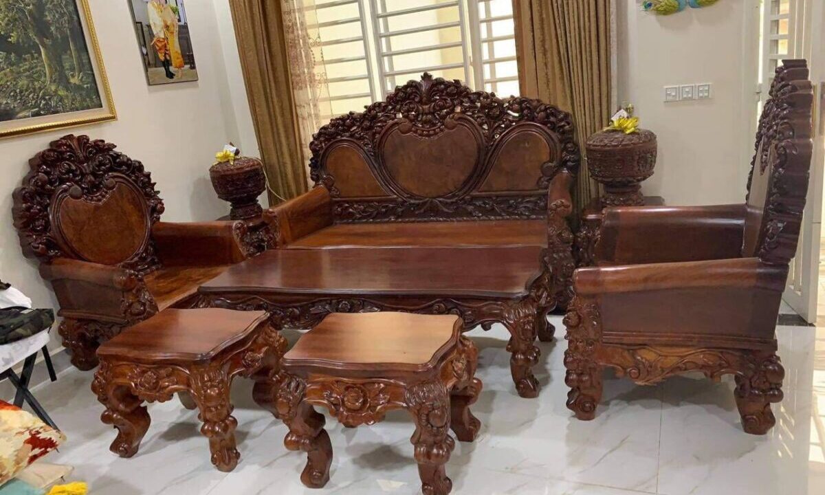 Twin Villa for Sale or Rent Borey HighTech Luxary Sofa