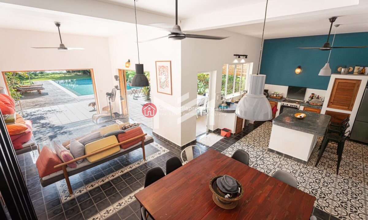 3-Bedroom Villa for Sale in Kien Svay Kitchen