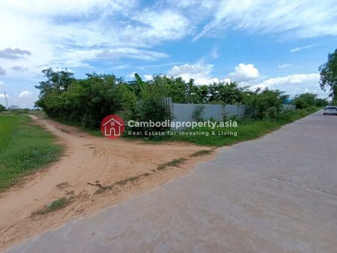 Land for Sale in Sangkat Tien, Dangkao – 5,510 SQM at $75/SQM Near Ring Road 3