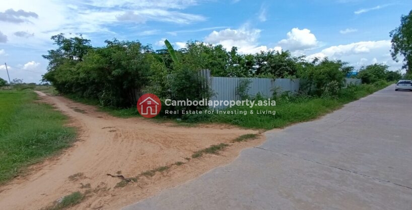 Land for Sale in Sangkat Tien, Dangkao – 5,510 SQM at $75/SQM Near Ring Road 3