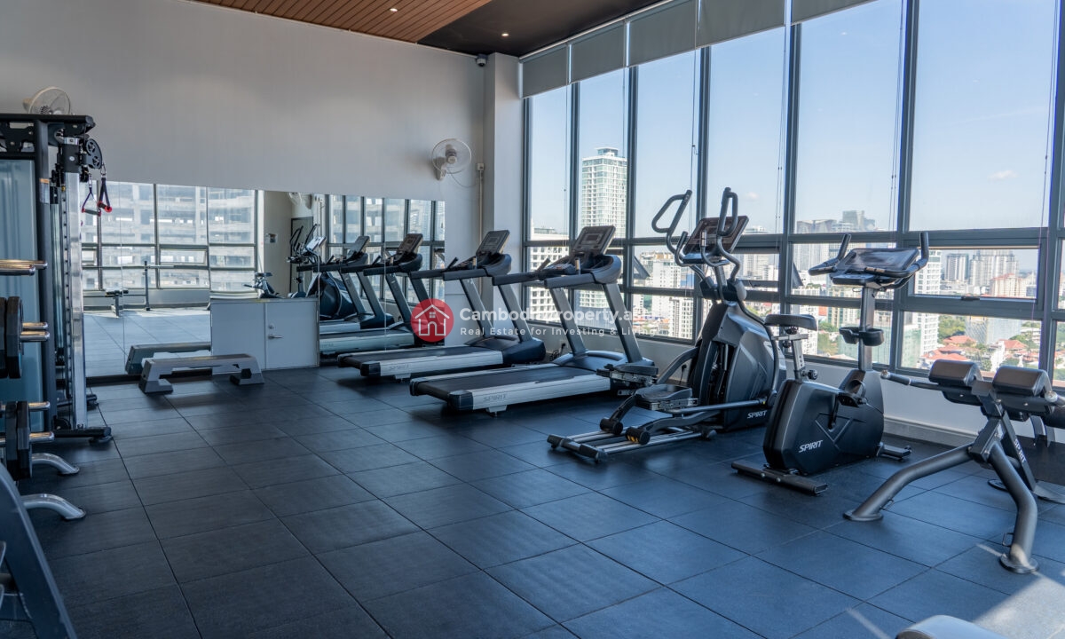 PARC 21 Luxury Boutique Hotel and Residence – Modern Condo Living in Boeng Trabek Gym fitness