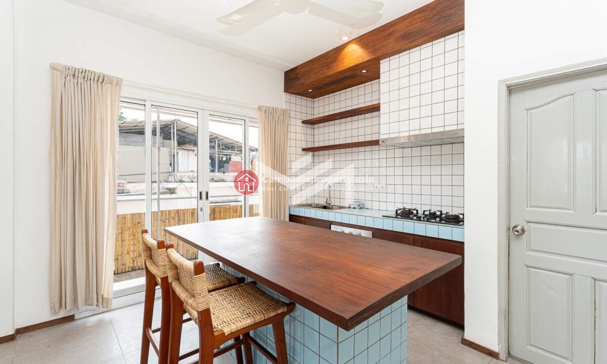 Renovated Flat & Studio for Sale in Phnom Penh Dinning Table