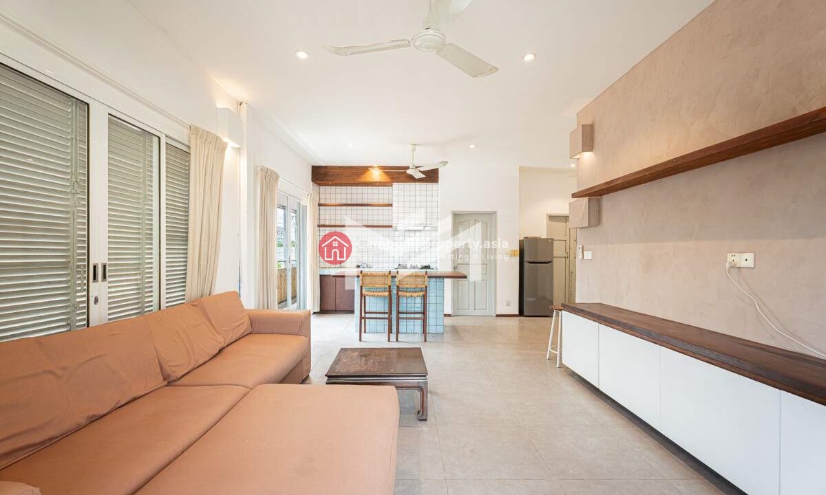 Renovated Flat & Studio for Sale in Phnom Penh Living Area