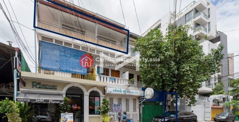 Renovated Flat & Studio for Sale in Phnom Penh – Street 242 | 3 Beds, $130K