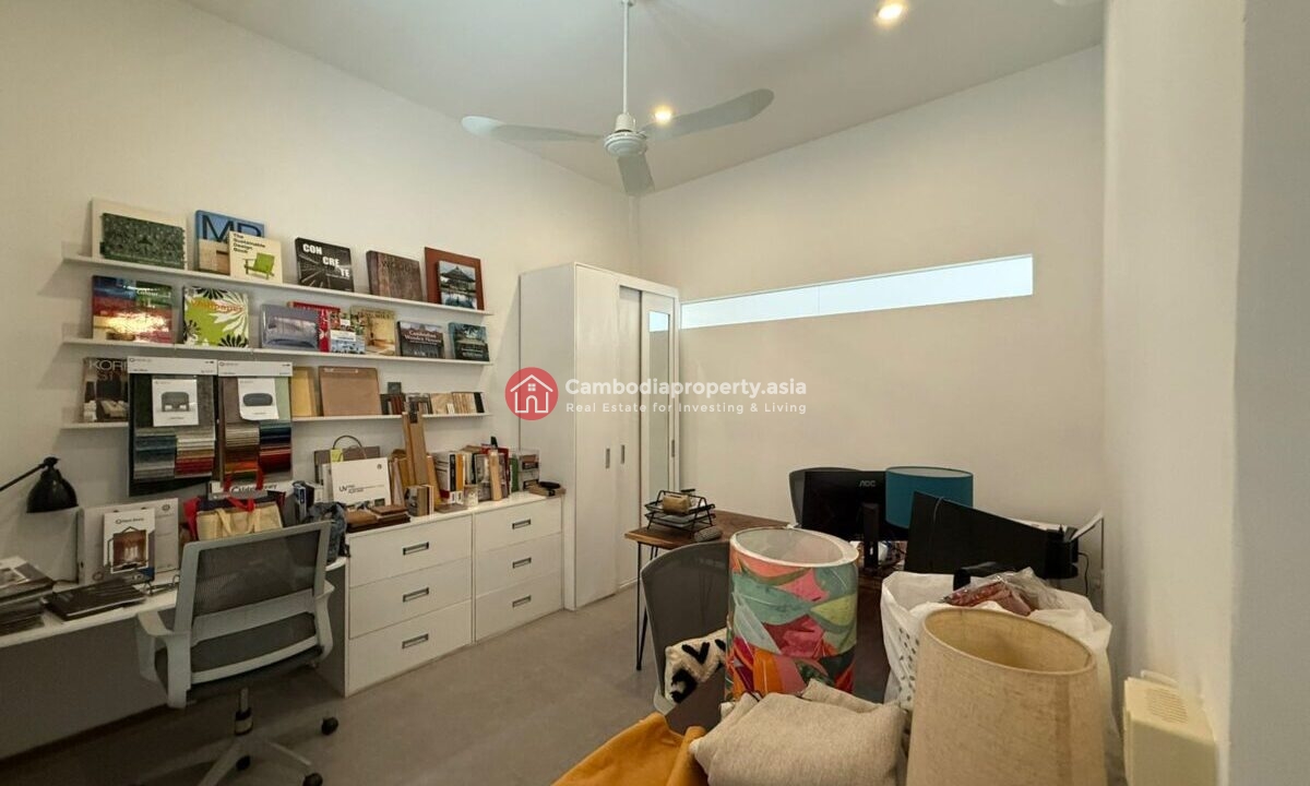 Renovated Flat & Studio for Sale in Phnom Penh Studio living Area