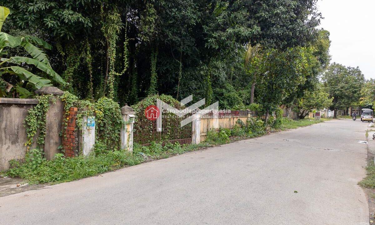 Riverfront Land for Sale 3,574 Sqm in Chbar Ampov, Phnom Penh $1.07M Road Access