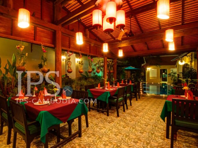 Siem Reap Boutique Hotel For Rent