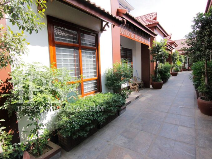 Townhouse For Rent in Phnom Penh - One Bedroom in Toul Tum Poung