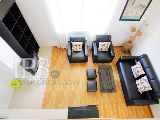 1 Bedroom Renovated Flat For Rent in Daun Penh