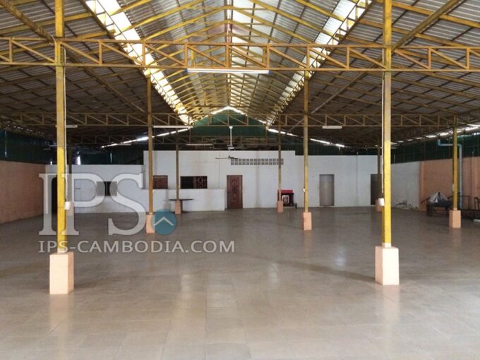 Warehouse in BKK3 For Rent Real Estate Phnom Penh Commercial