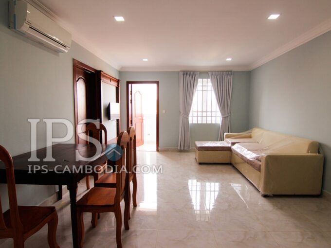 2 Bedrooms Renovated Serviced Apartment For Rent - Phsar Doeum Thkov