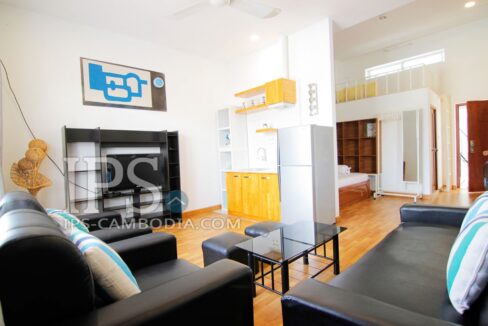One Bedroom Studio Apartment Rental in Daun Penh