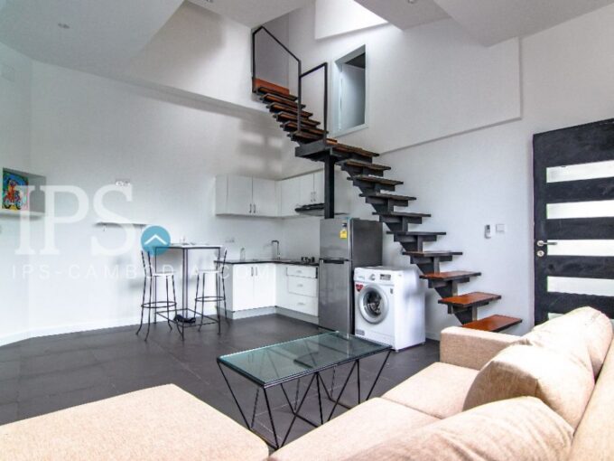 Beautifully Renovated One Bedroom Apartment For Sale in Phnom Penh